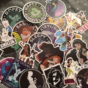 Disney princess stickers! ✨